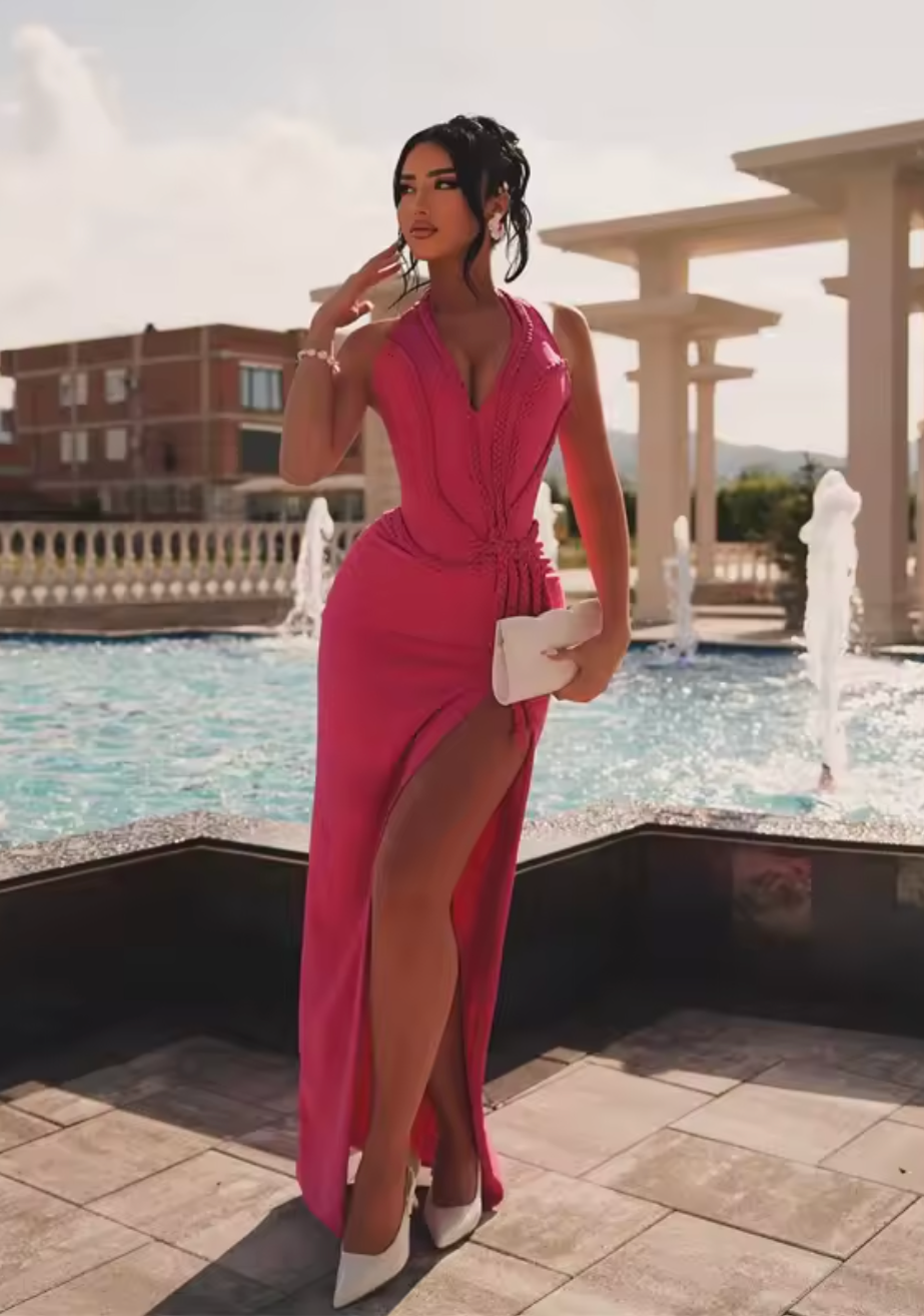 Rope Split Dress