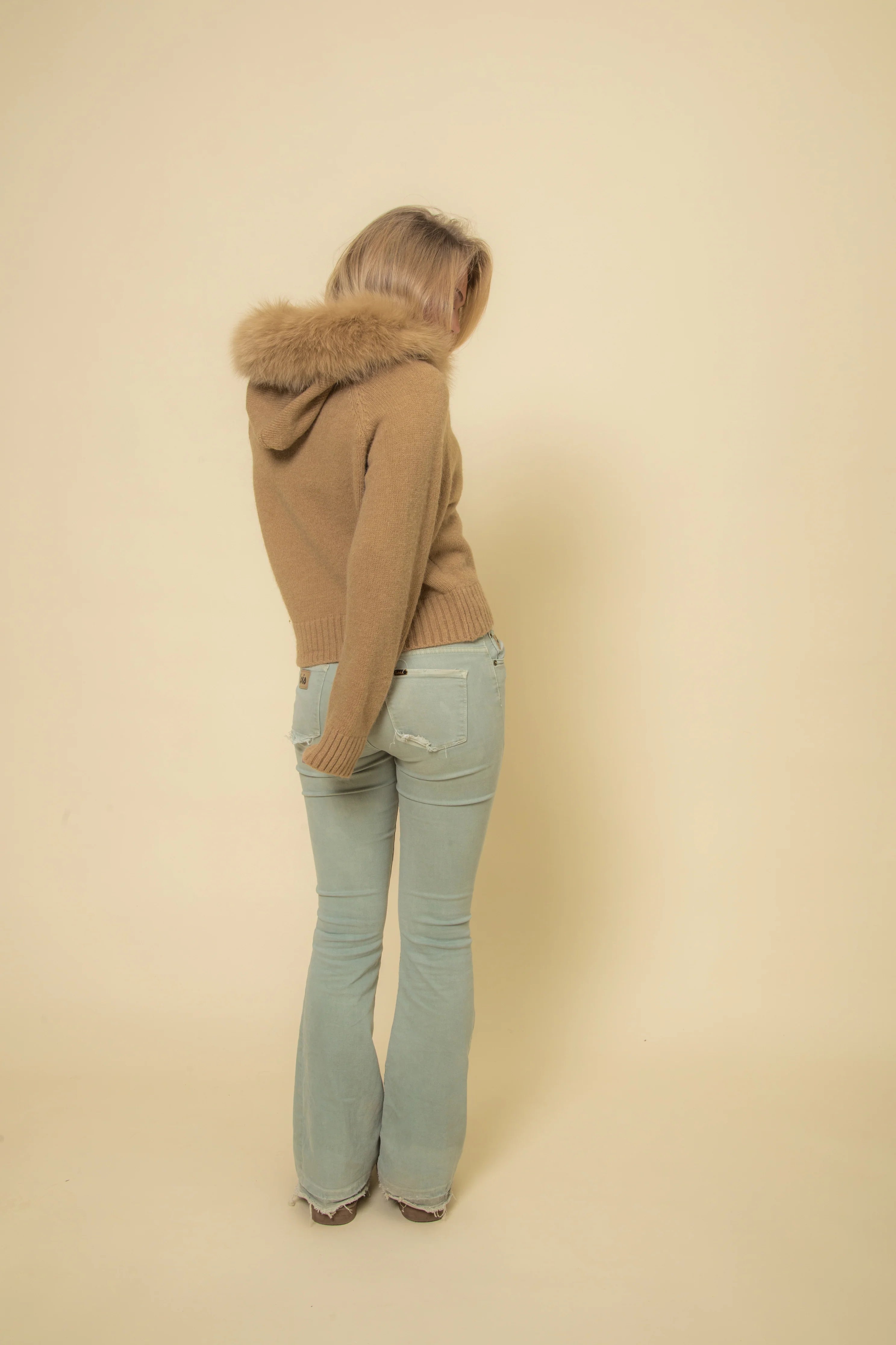 Faux Fur Sweater